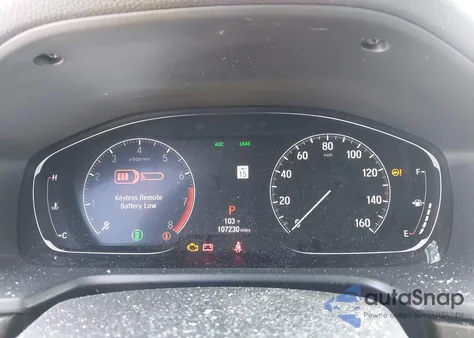 2018 Honda Accord Ex-L from USA, damaged, VIN 1HGCV1F57JA111701